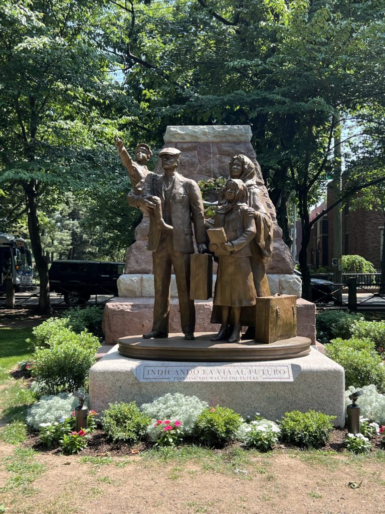 Wooster Square Honors its Italian Heritage with a New Statue